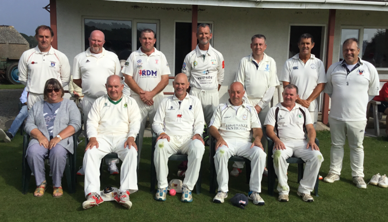 Paul Webb with Pembrokeshire Over 50s